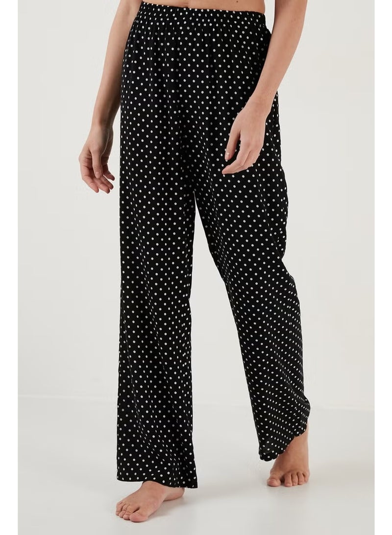 Lela Polka Dot Comfortable Cut Shirt Collar Short Sleeve Pajama Set Women's Pajama Set 6110102 - Image 5